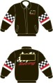 custom company jackets with checkers