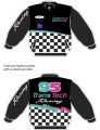 custom made jackets with checkers logos